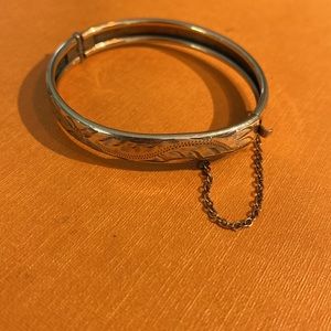 BIRKS Gold filled birks stamped baby babies baby’s cuff bracelet